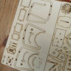 Maquette Bois Le Vélo Cargo -France Chiffres Modèles Soldes 2024 1001hobbies mmb02 le velo cargo 10