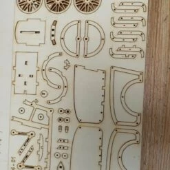 Maquette Bois Le Vélo Cargo -France Chiffres Modèles Soldes 2024 1001hobbies mmb02 le velo cargo 11