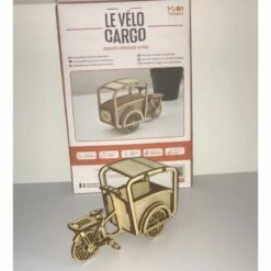 Maquette Bois Le Vélo Cargo -France Chiffres Modèles Soldes 2024 1001hobbies mmb02 le velo cargo 6