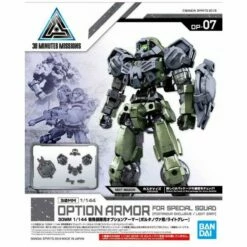 Bandai 30MM – Maquette 1/144 OPTION ARMOR FOR SPECIAL SQUD [PORTANOVA EXCLUSIVE/LIGHT GRAY]