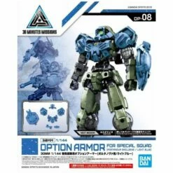 Bandai 30MM – Maquette 1/144 OPTION ARMOR FOR SPECIAL SQUD [PORTANOVA EXCLUSIVE/LIGHT BLUE]