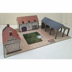 Maquette Architecture Ferme De Normandie -France Chiffres Modèles Soldes 2024 esprit maquette ka1001 ferme de normandie 3