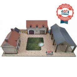 Maquette Architecture Ferme De Normandie -France Chiffres Modèles Soldes 2024 esprit maquette ka1001 ferme de normandie 7