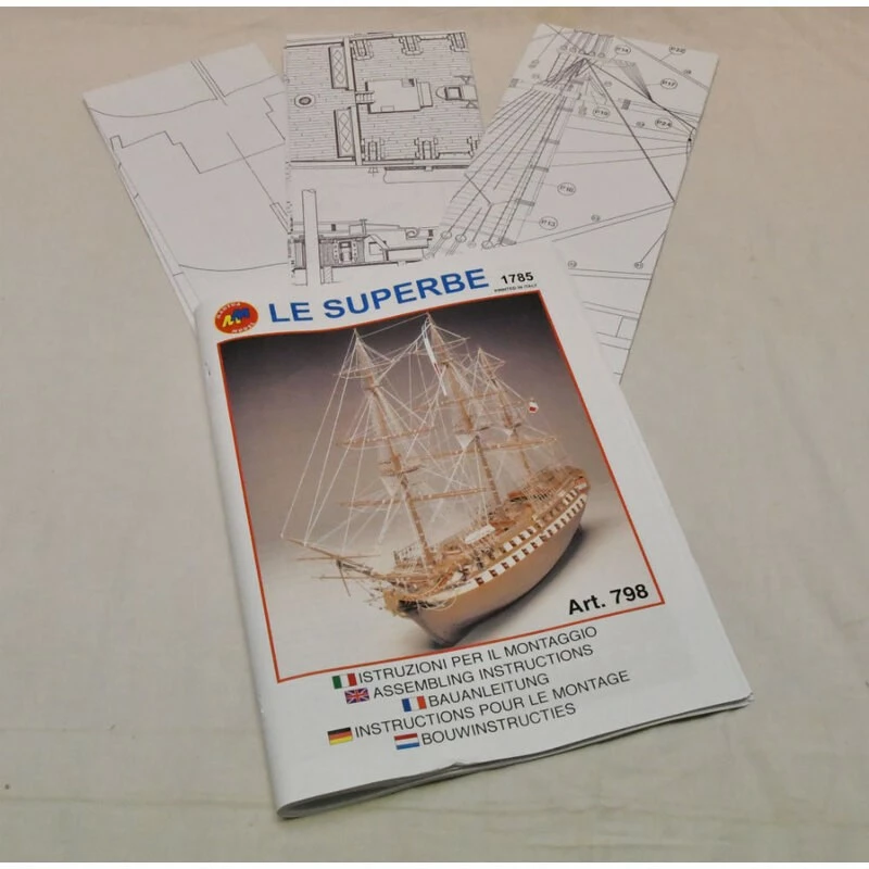 Maquette Bateau Le Superbe 14 Maquette Bateau Le Superbe – Image 12