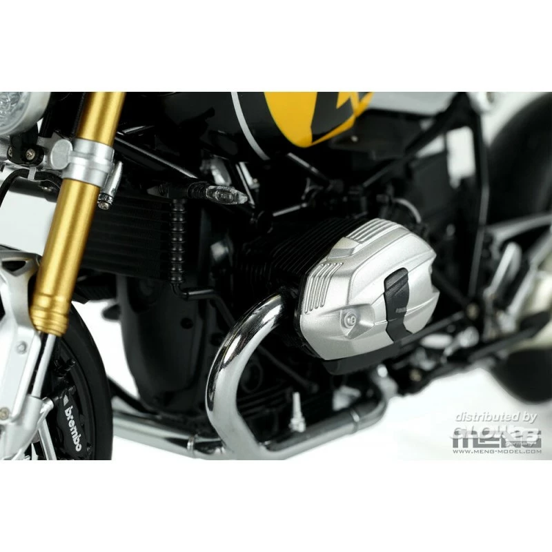 Maquette BMW R NineT Option 719 Black Storm Metallic/Vintage (édition Pré-colorée) 6 Maquette BMW R NineT Option 719 Black Storm Metallic/Vintage (édition Pré-colorée) – Image 4