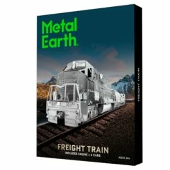 Metal Earth Maquette Train Boîte Cadeau: Train De Marchandise -France Chiffres Modèles Soldes 2024 metal earth 5060371 boite cadeau train de marchandise 3