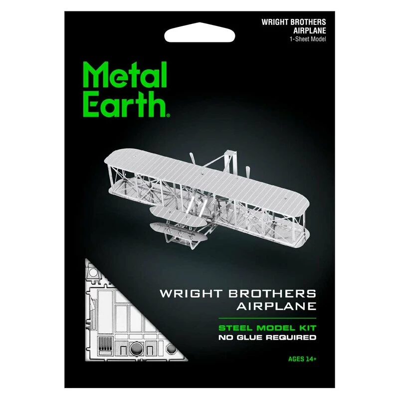 Metal Earth Maquette Avion Aviation: WRIGHT FLYER 5 Metal Earth Maquette Avion Aviation: WRIGHT FLYER – Image 3