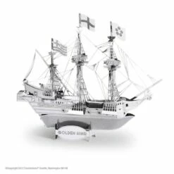 Metal Earth Maquette Bateau Bateaux: GOLDEN HIND -France Chiffres Modèles Soldes 2024 metal earth 5061049 bateaux golden hind 1