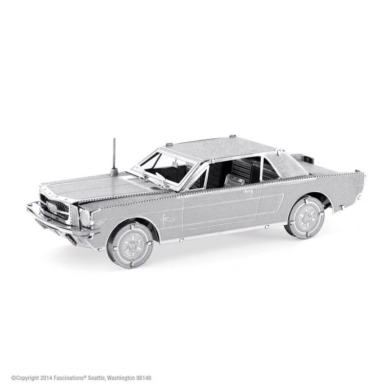Metal Earth Maquette Véhicules: 1965 FORD MUSTANG COUPE 4 Metal Earth Maquette Véhicules: 1965 FORD MUSTANG COUPE – Image 2