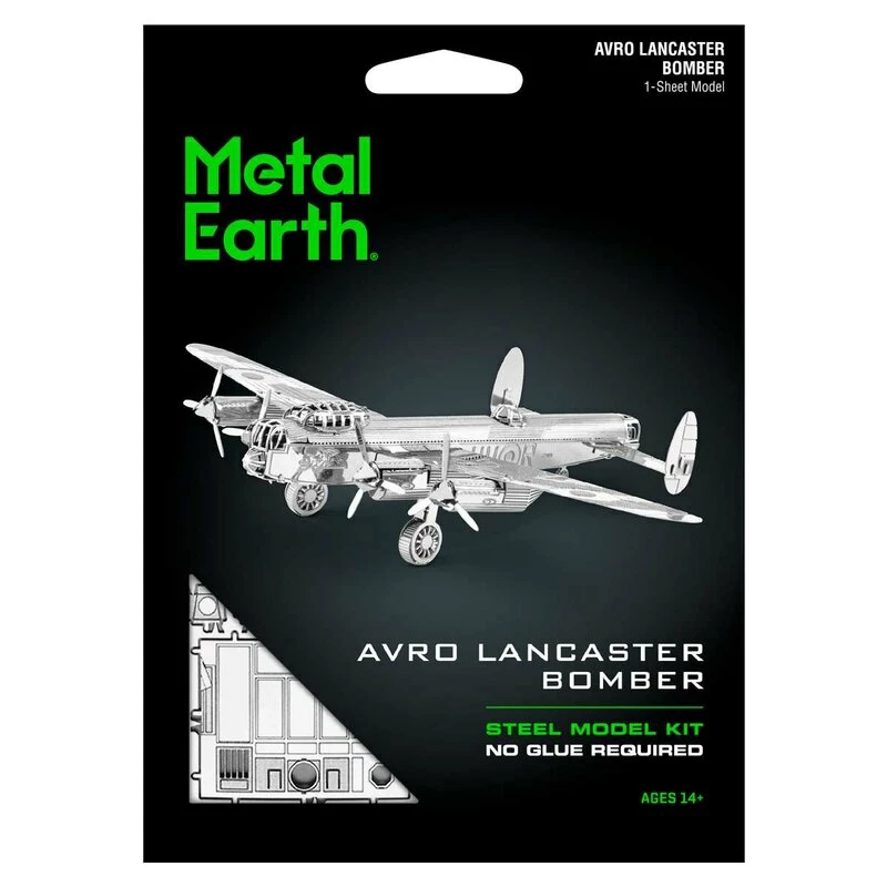 Metal Earth Maquette Avion Aviation: BOMBARDIER LANCASTER 5 Metal Earth Maquette Avion Aviation: BOMBARDIER LANCASTER – Image 3