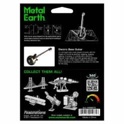 Metal Earth Maquette Métal Musique: GUITARE BASSE -France Chiffres Modèles Soldes 2024 metal earth 5061075 musique guitare basse 3