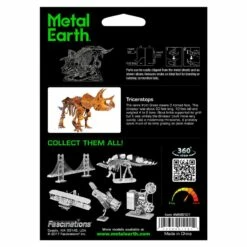 Metal Earth Maquette Dinosaure Dinosaures: TRICERATOPS SQUELETTE -France Chiffres Modèles Soldes 2024 metal earth 5061101 dinosaures triceratops squelette 3