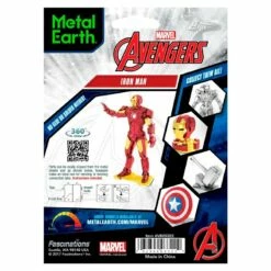 Metal Earth Maquette Métal Avengers/iron Man -France Chiffres Modèles Soldes 2024 metal earth 5061322 avengers iron man 3