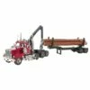 Metal Earth Maquette Métal Iconx - Western Star 4900 Log Truck & Trailer