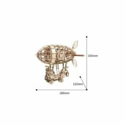Robotime Maquette Avion Dirigeable -France Chiffres Modèles Soldes 2024 robotime tg407 dirigeable 7