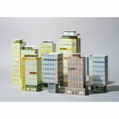 Maquette Carton Grattes Ciels