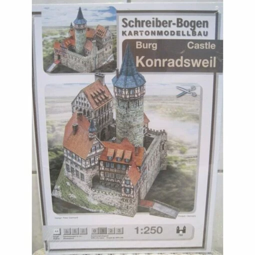 Maquette Carton Konradsweil -France Chiffres Modèles Soldes 2024 schreiber bogen 785 konradsweil