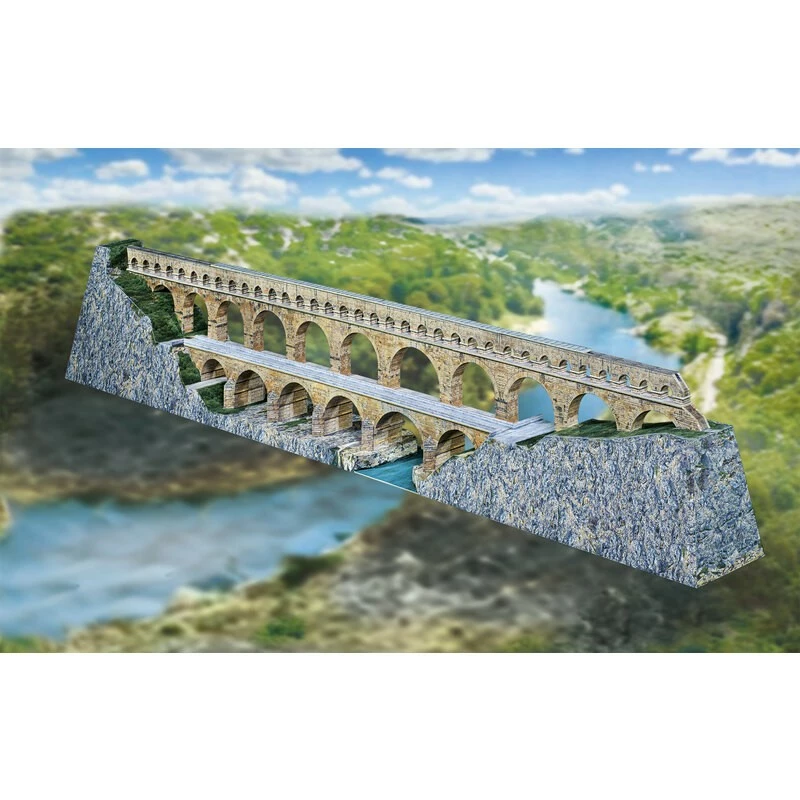 Maquette Carton Pont Du Gard 3 Maquette Carton Pont Du Gard