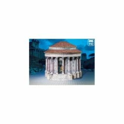 Maquette Carton Le Temple De Vesta à Rome