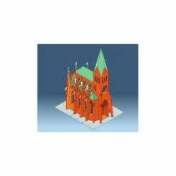 Maquette Carton Église Variable Saint-Luc -France Chiffres Modèles Soldes 2024 schreiber bogen 804 eglise variable saint luc 3