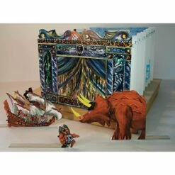 Maquette Carton Théâtre En Papier Capitaine Brogas