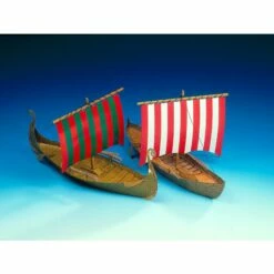 Maquette Carton 2 Navires Vikings