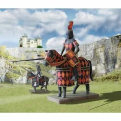 Maquette Carton Chevalier De Tournoi