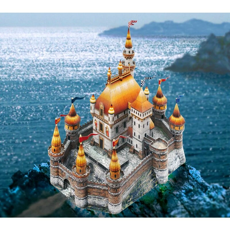 Maquette Carton Château D'or 3 Maquette Carton Château D'or