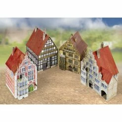 Maquette Carton Ensemble Ville Hameln