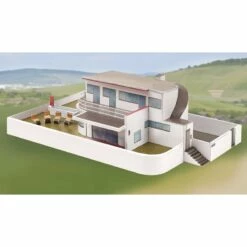 Maquette Carton Maison Scharoun, Weissenhof (Bauhaus)