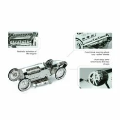 Maquette Métal Silver Bullet Non Mécanique – Kit De Construction Mécanique En Métal -France Chiffres Modèles Soldes 2024 time for machine t4m38063 silver bullet non mecanique kit de constru 5