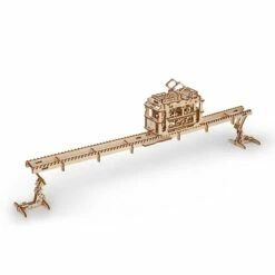 UGEARS Maquette Train Tram Sur Les Rails -France Chiffres Modèles Soldes 2024 ugears 8412019 tram sur les rails 11
