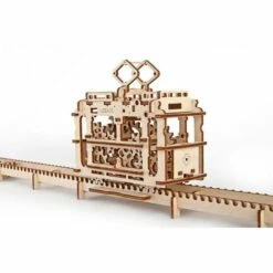 UGEARS Maquette Train Tram Sur Les Rails -France Chiffres Modèles Soldes 2024 ugears 8412019 tram sur les rails 5