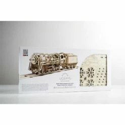 UGEARS Maquette Train 460 Locomotive à La Vapeur Avec Un Wagon De Charbon -France Chiffres Modèles Soldes 2024 ugears 8412023 460 locomotive a la vapeur avec un wagon de charbon 12