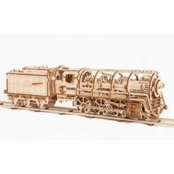 UGEARS Maquette Train 460 Locomotive à La Vapeur Avec Un Wagon De Charbon -France Chiffres Modèles Soldes 2024 ugears 8412023 460 locomotive a la vapeur avec un wagon de charbon 3