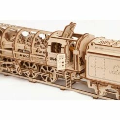 UGEARS Maquette Train 460 Locomotive à La Vapeur Avec Un Wagon De Charbon -France Chiffres Modèles Soldes 2024 ugears 8412023 460 locomotive a la vapeur avec un wagon de charbon 5