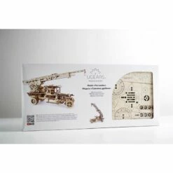 UGEARS Camion à échelle De Feu -France Chiffres Modèles Soldes 2024 ugears 8412031 camion a echelle de feu 9