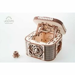UGEARS Maquette Coffre Au Tresor -France Chiffres Modèles Soldes 2024 ugears 8412059 coffre au tresor 10