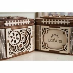 UGEARS Maquette Coffre Au Tresor -France Chiffres Modèles Soldes 2024 ugears 8412059 coffre au tresor 6