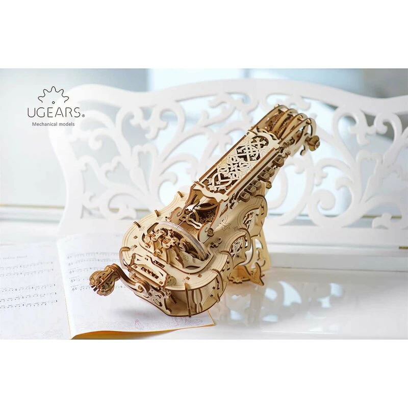UGEARS Maquette Hurdy-gurdy 15 UGEARS Maquette Hurdy-gurdy – Image 13