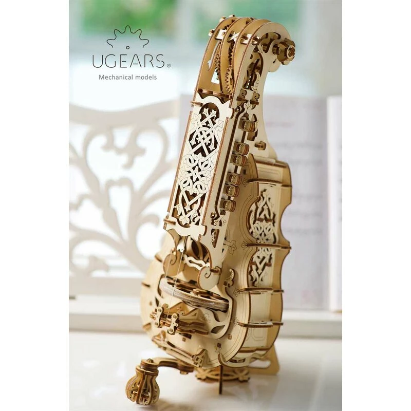 UGEARS Maquette Hurdy-gurdy 5 UGEARS Maquette Hurdy-gurdy – Image 3