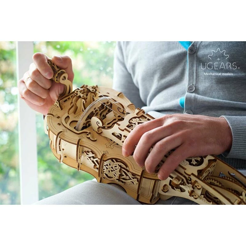 UGEARS Maquette Hurdy-gurdy 11 UGEARS Maquette Hurdy-gurdy – Image 9