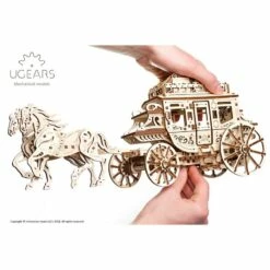 UGEARS Maquette Diligence -France Chiffres Modèles Soldes 2024 ugears 8412073 diligence 10