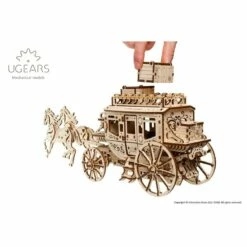 UGEARS Maquette Diligence -France Chiffres Modèles Soldes 2024 ugears 8412073 diligence 11