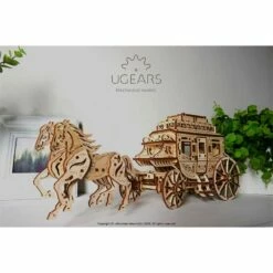 UGEARS Maquette Diligence -France Chiffres Modèles Soldes 2024 ugears 8412073 diligence 12