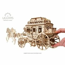 UGEARS Maquette Diligence -France Chiffres Modèles Soldes 2024 ugears 8412073 diligence 2