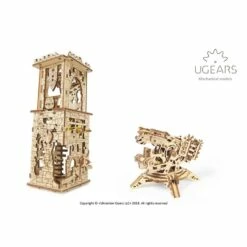 UGEARS Maquette Baliste-tour -France Chiffres Modèles Soldes 2024 ugears 8412075 baliste tour 6