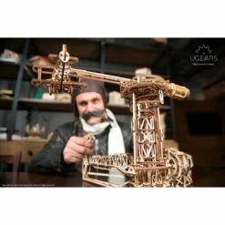 UGEARS Maquette Aviator - Avion - Helicoptère -France Chiffres Modèles Soldes 2024 ugears 8412083 aviator avion helicoptere 11