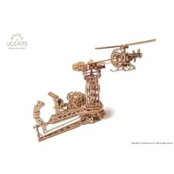 UGEARS Maquette Aviator - Avion - Helicoptère -France Chiffres Modèles Soldes 2024 ugears 8412083 aviator avion helicoptere 4