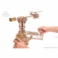 UGEARS Maquette Aviator - Avion - Helicoptère -France Chiffres Modèles Soldes 2024 ugears 8412083 aviator avion helicoptere 6